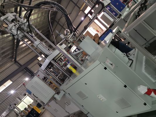 176 Cm3 Θεωρητικό όγκο σφαίρας Δοντιακή νήμα Βεντάλια πλαστική μηχανή έγχυσης 55T 12kW