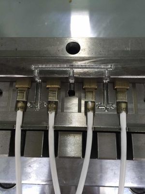 200 mm Απόσταση μεταξύ των ράβδων δέσμης χαμηλής πίεσης Μηχανή πλαστικής ένεσης JTT-100